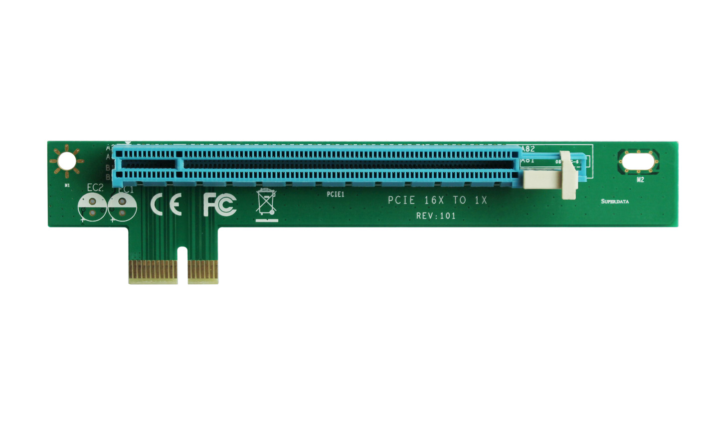 PCIE 1x riser card (steering card)